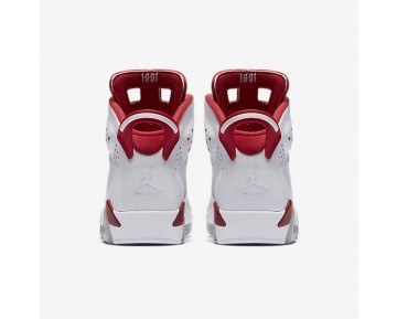 Nike zapatillas para hombre air jordan 1 retro blanco/platino puro/rojo gimnasio 384664-286