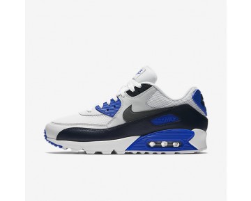 Nike zapatillas para hombre air max 90 essential obsidiana/platino puro/azul carrera/gris oscuro metálico 537384-318