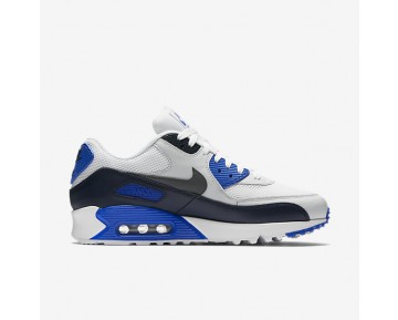 Nike zapatillas para hombre air max 90 essential obsidiana/platino puro/azul carrera/gris oscuro metálico 537384-318