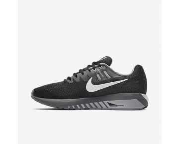 Nike zapatillas para hombre air zoom structure 20 negro/gris azulado/gris lobo/blanco 849576-334