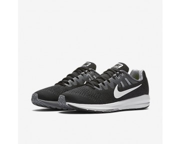 Nike zapatillas para hombre air zoom structure 20 negro/gris azulado/gris lobo/blanco 849576-334