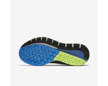 Nike zapatillas para hombre air zoom structure 20 negro/azul foto/verde fantasma/blanco 849574-367