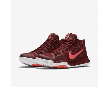 Nike zapatillas para hombre kyrie 3 rojo team/blanco/rosa intenso/carmesí total 852395-381
