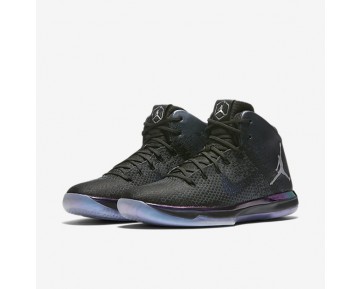 Nike zapatillas para hombre air jordan xxxi negro/plata metalizado 905847-401