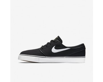 Nike zapatillas para hombre sb zoom stefan janoski negro/marrón claro goma/estrella de oro metálico/blanco 615957-426
