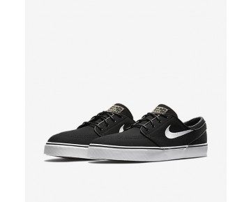 Nike zapatillas para hombre sb zoom stefan janoski negro/marrón claro goma/estrella de oro metálico/blanco 615957-426