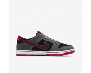 Nike zapatillas para hombre sb dunk low wair gris oscuro/rojo universitario/blanco/negro 895969-437