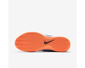 Nike zapatillas para hombre court zoom vapor 9.5 azul polarizado/azul medio/hipernaranja/negro 631457-455