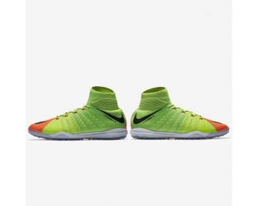 Nike zapatillas para hombre hypervenomx proximo ii verde eléctrico/hipernaranja/voltio/negro 852576-533