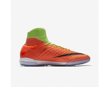 Nike zapatillas para hombre hypervenomx proximo ii verde eléctrico/hipernaranja/voltio/negro 852576-533