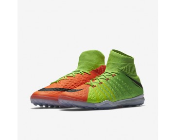 Nike zapatillas para hombre hypervenomx proximo ii verde eléctrico/hipernaranja/voltio/negro 852576-533