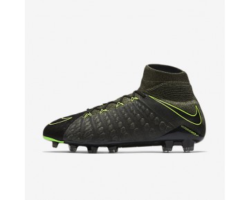 Nike zapatillas para hombre hypervenom phantom 3 negro/secuoya/verde palmera/verde eléctrico 852552-542