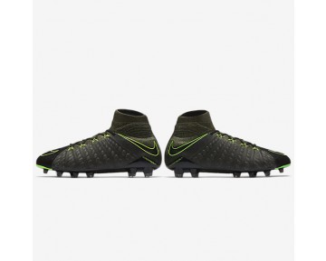 Nike zapatillas para hombre hypervenom phantom 3 negro/secuoya/verde palmera/verde eléctrico 852552-542