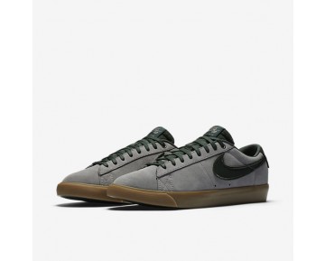 Nike zapatillas para hombre sb blazer low gris humo/blanco/naranja motor/negro 704939-644