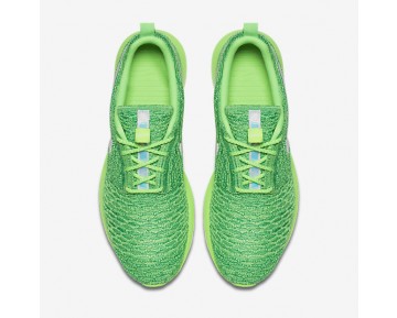 Nike zapatillas para hombre roshe flyknit verde voltaje/verde lúcido/blanco 677243-651