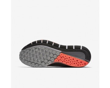 Nike zapatillas para hombre air zoom structure 20 negro/plata mate/hipernaranja/blanco 849576-658