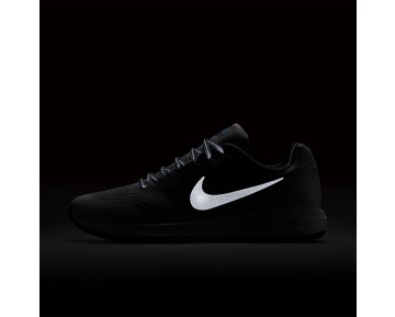 Nike zapatillas para hombre air zoom structure 20 gris azulado/gris lobo/azul resplandor/negro 849581-661