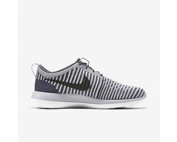 Nike zapatillas para hombre roshe two flyknit gris oscuro/gris lobo/blanco/gris oscuro 844833-687
