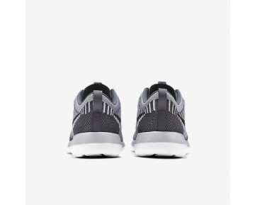 Nike zapatillas para hombre roshe two flyknit gris oscuro/gris lobo/blanco/gris oscuro 844833-687
