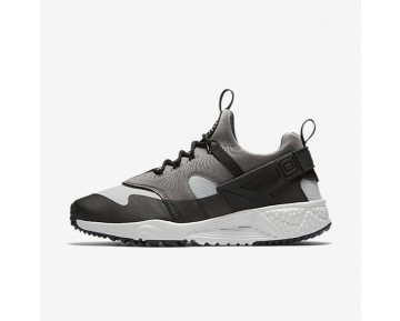Nike zapatillas para hombre air huarache utility gris básico/gris básico medio/negro/gris ceniza claro 806807-698