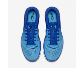 Nike zapatillas para hombre flex rn azul carrera/azul resplandor/blanco/negro 830369-760