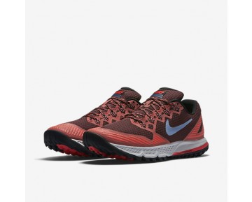 Nike zapatillas para hombre air zoom wildhorse 3 castaña noche/brasa resplandor/negro/niebla océano 749336-774