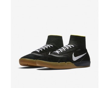 Nike zapatillas para hombre sb koston 3 hyperfeel negro/amarillo strike/marrón claro goma/blanco 819673-834