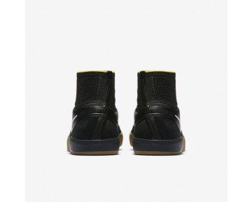 Nike zapatillas para hombre sb koston 3 hyperfeel negro/amarillo strike/marrón claro goma/blanco 819673-834