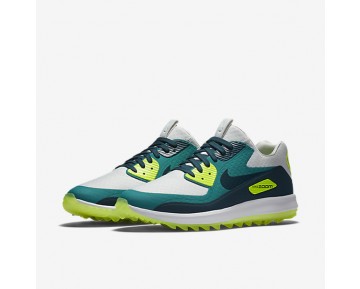 Nike zapatillas para hombre air zoom 90 it platino puro/azul verdoso río/voltio/turquesa medianoche 844569-851