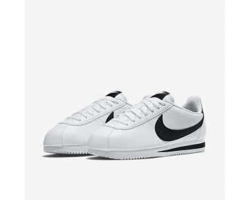 Nike zapatillas para mujer classic cortez leather blanco/blanco/negro 807471-1004