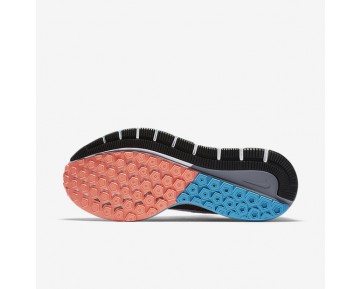 Nike zapatillas para mujer air zoom structure 20 negro/lava resplandor/azul cloro/blanco 849577-1193