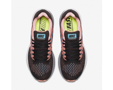 Nike zapatillas para mujer air zoom structure 20 negro/lava resplandor/azul cloro/blanco 849577-1193