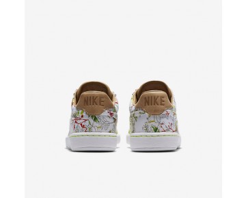 Nike zapatillas para mujer liberty tennis classic ultra blanco/tostado vachetta/voltio/blanco 745982-1322